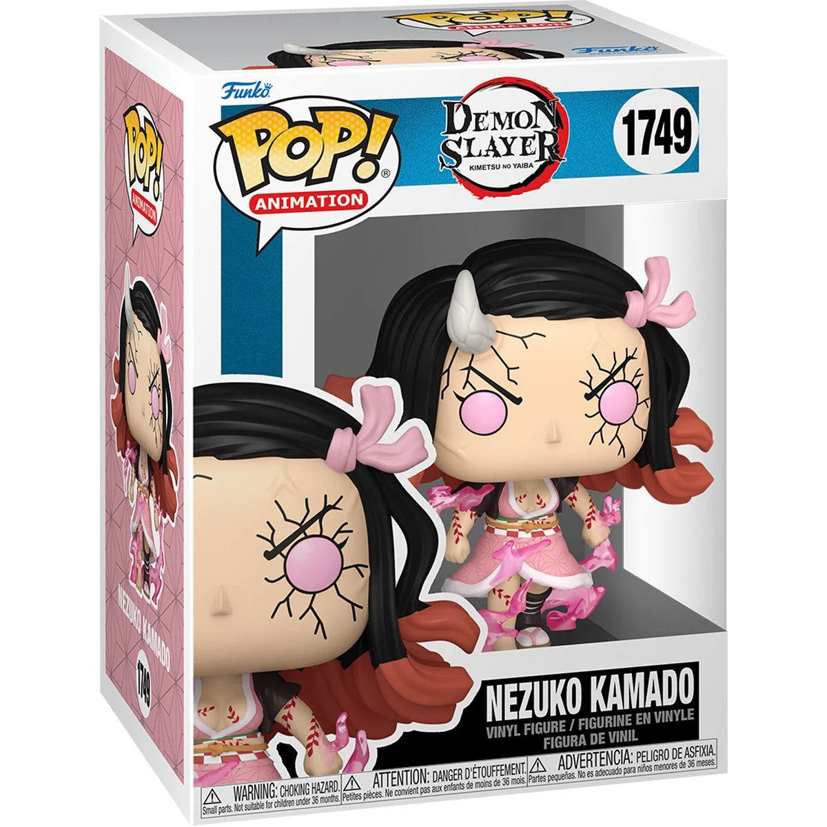 Demon Slayer Nezuko Kamado (Demon Form) Funko Pop! Vinyl Figure #1749 W/ Protector Case