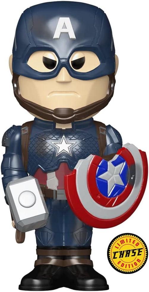 Avengers: Endgame Captain America Vinyl Soda Figure - Entertainment Earth Exclusive - LeCharms & Co.