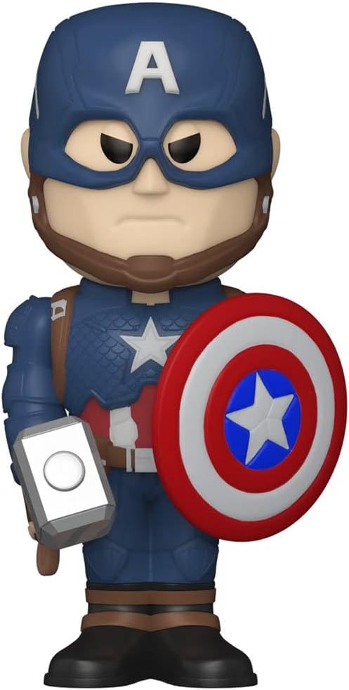 Avengers: Endgame Captain America Vinyl Soda Figure - Entertainment Earth Exclusive - LeCharms & Co.