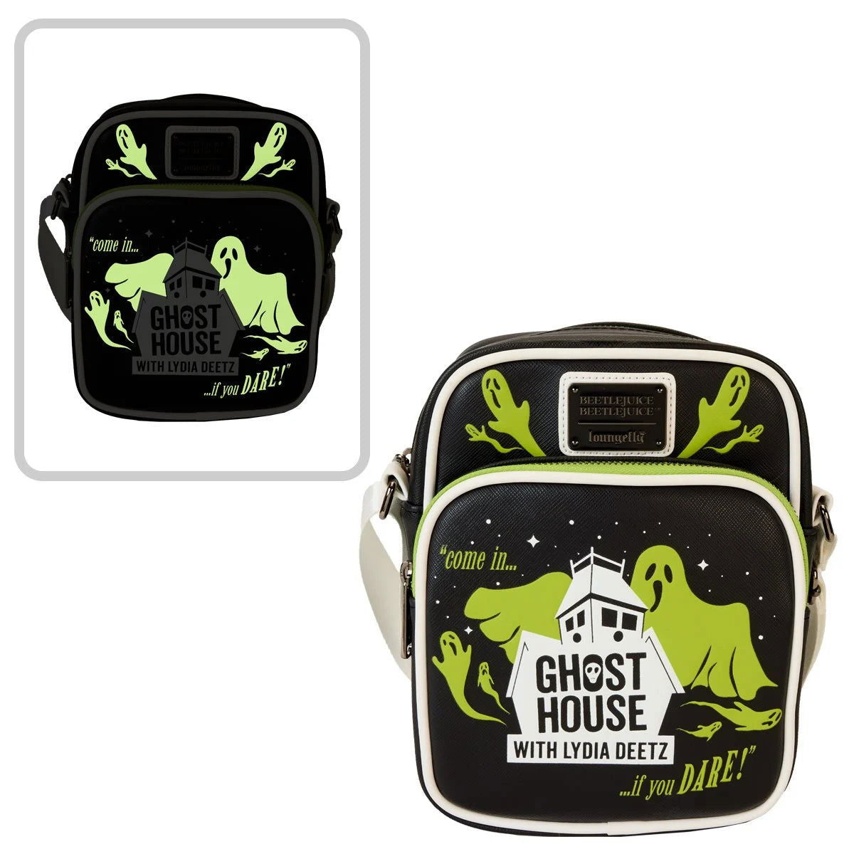 Beetlejuice Beetlejuice Ghost House Crossbody Bag - LeCharms & Co.