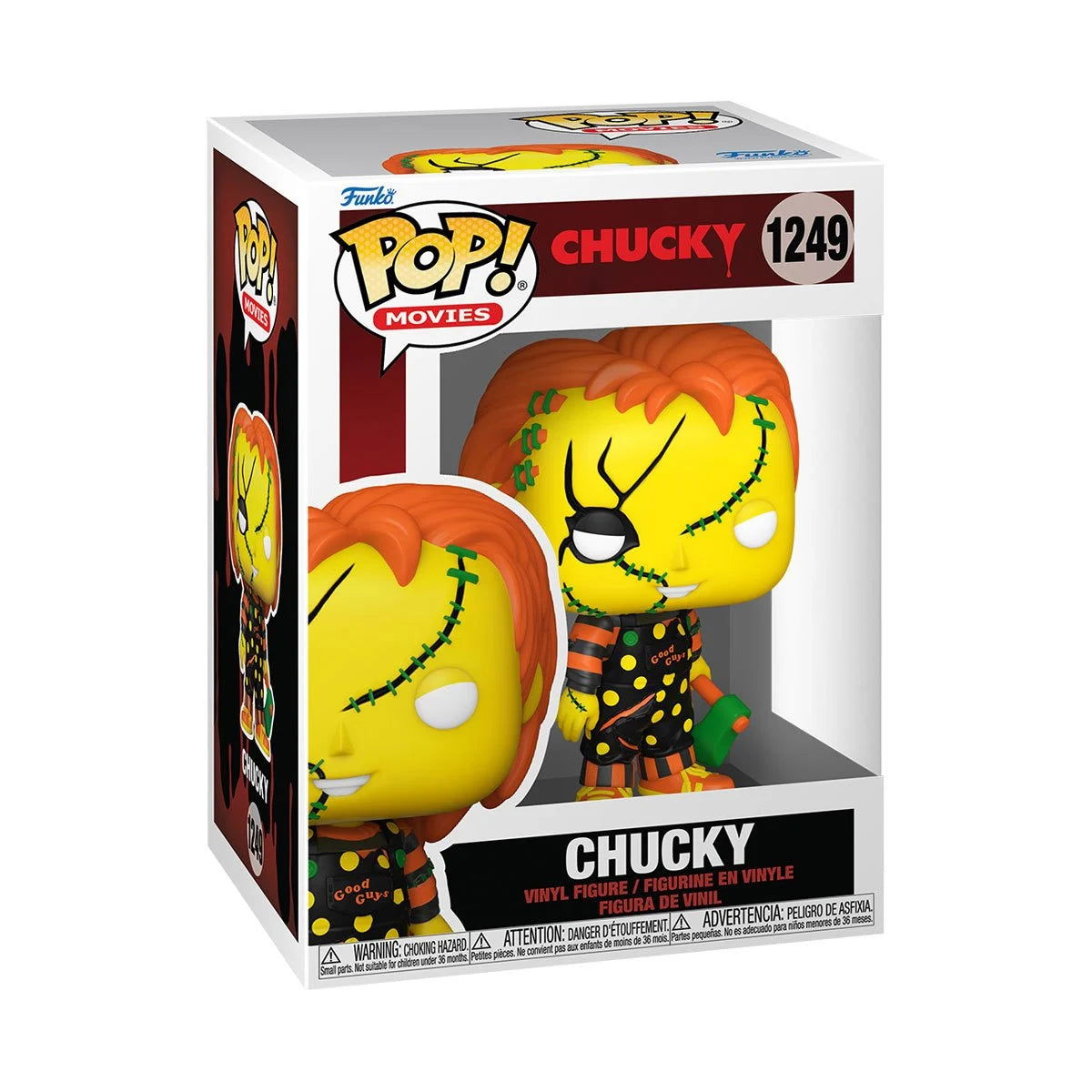 Chucky Vintage Halloween Chucky with Axe Funko Pop! Vinyl Figure #1249 W/Protector Bundle - LeCharms & Co.