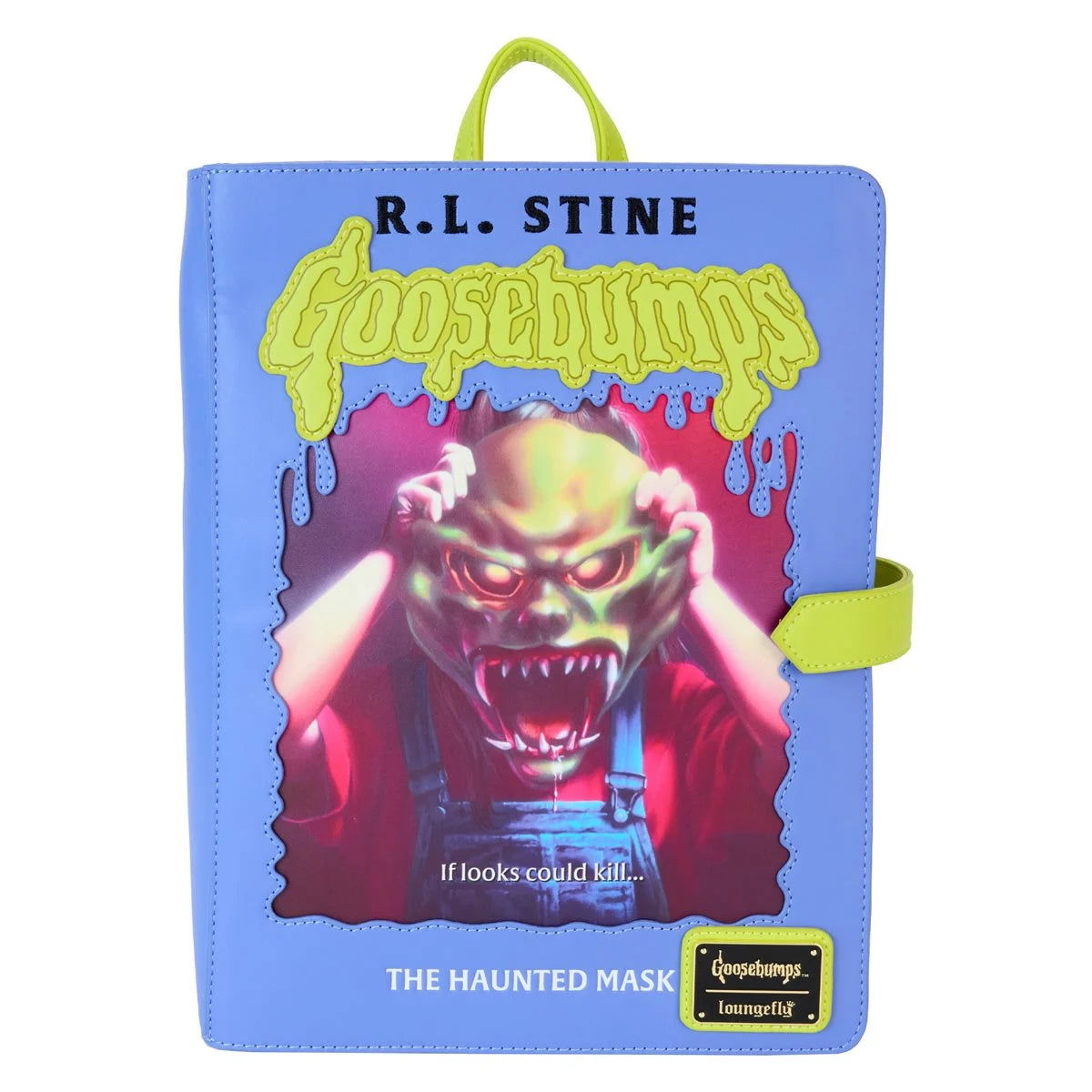 Goosebumps The Haunted Mask Book Mini-Backpack-Glow in the Dark - LeCharms & Co.