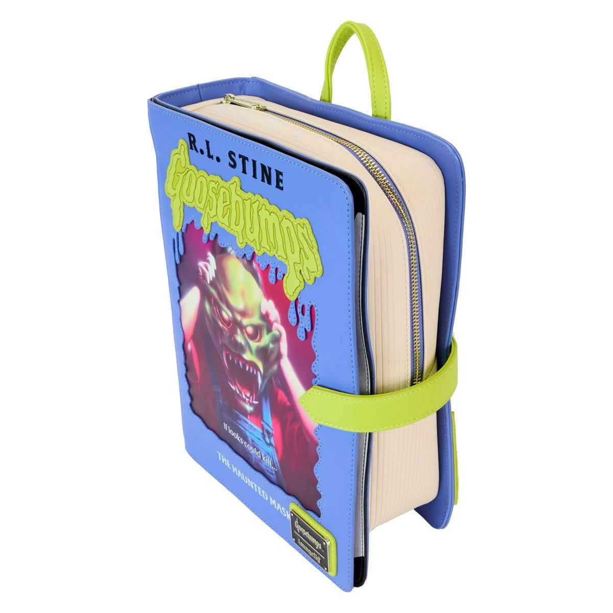 Goosebumps The Haunted Mask Book Mini-Backpack-Glow in the Dark - LeCharms & Co.