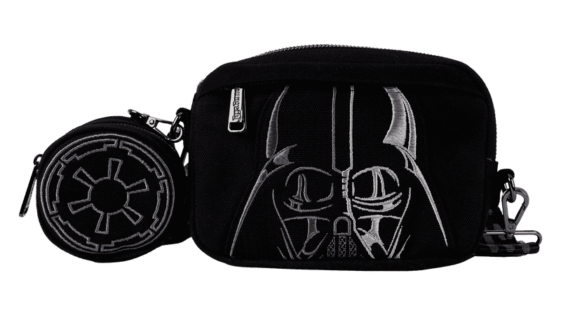 Star Wars Darth Vader Canvas Sling Crossbody Bag with Coin Bag