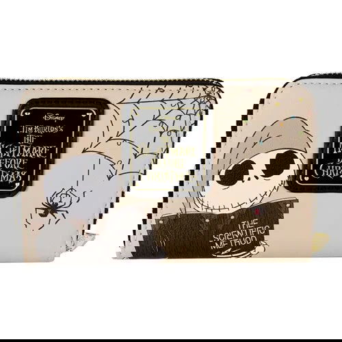 The Nightmare Before Christmas Scientific Method Book Zip-Around Wallet - LeCharms & Co.