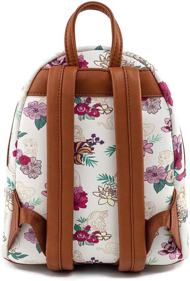 Loungefly Disney Princesses Floral Print Mini Backpack