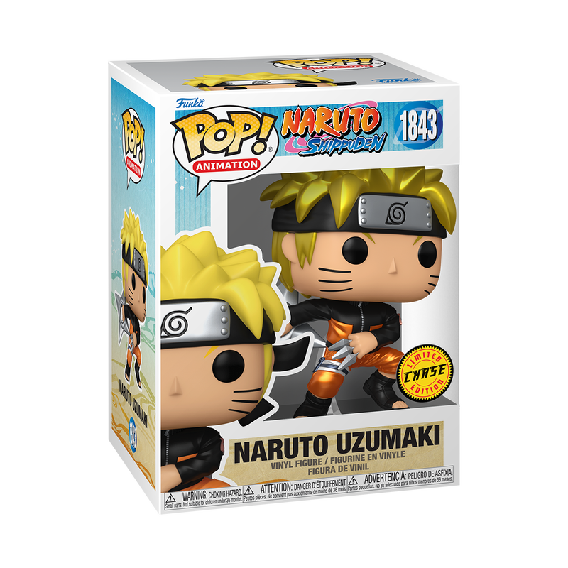Funko POP! Animation: Naruto Shippuden Naruto Uzumaki # 1843 - CHASE