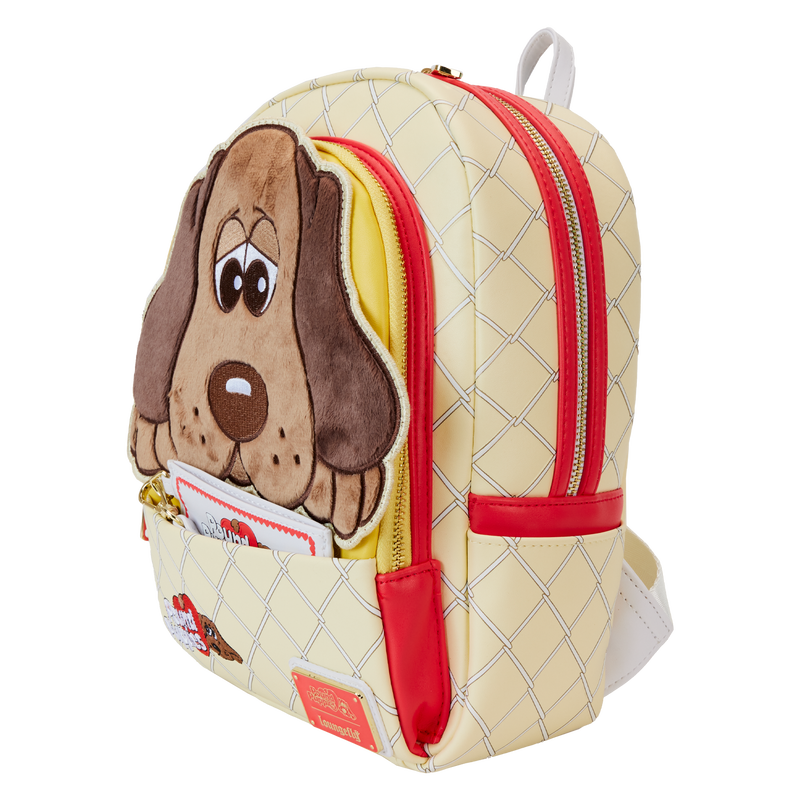 Loungefly Pound Puppies 40th Anniversary Plush Mini Backpack with Card Holder