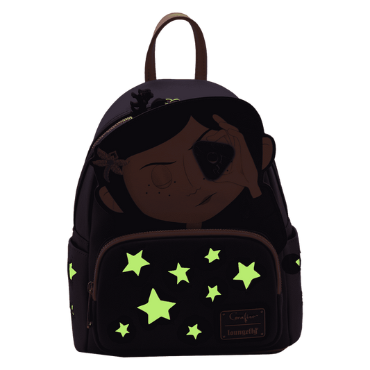 Loungefly Coraline Stars Cosplay Mini Backpack