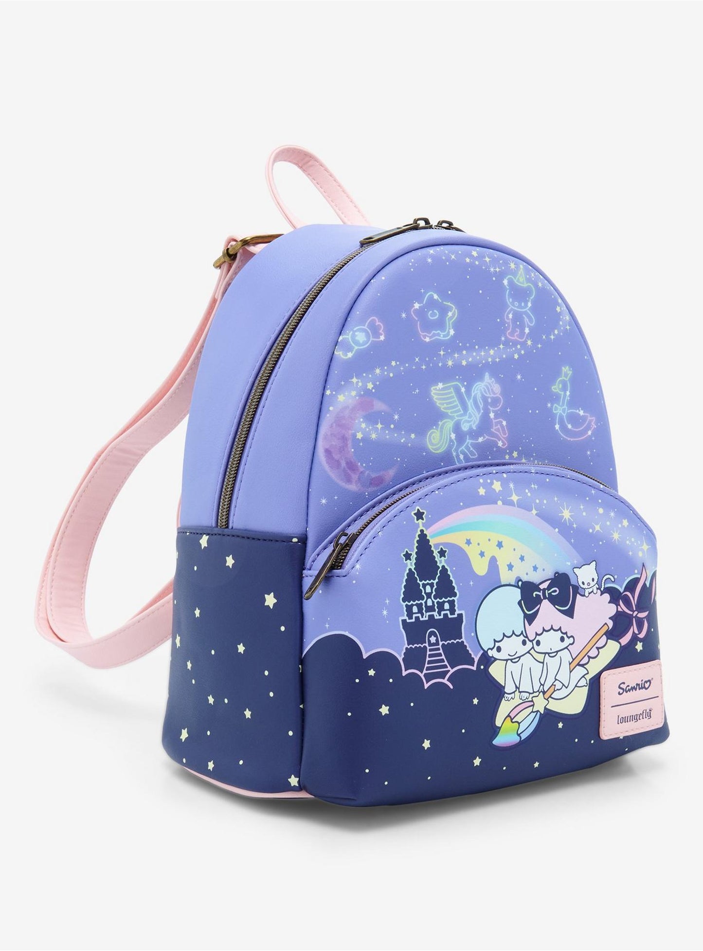 Loungefly Little Twin Stars Sky Ride Mini Backpack Hot Topic Exclusive