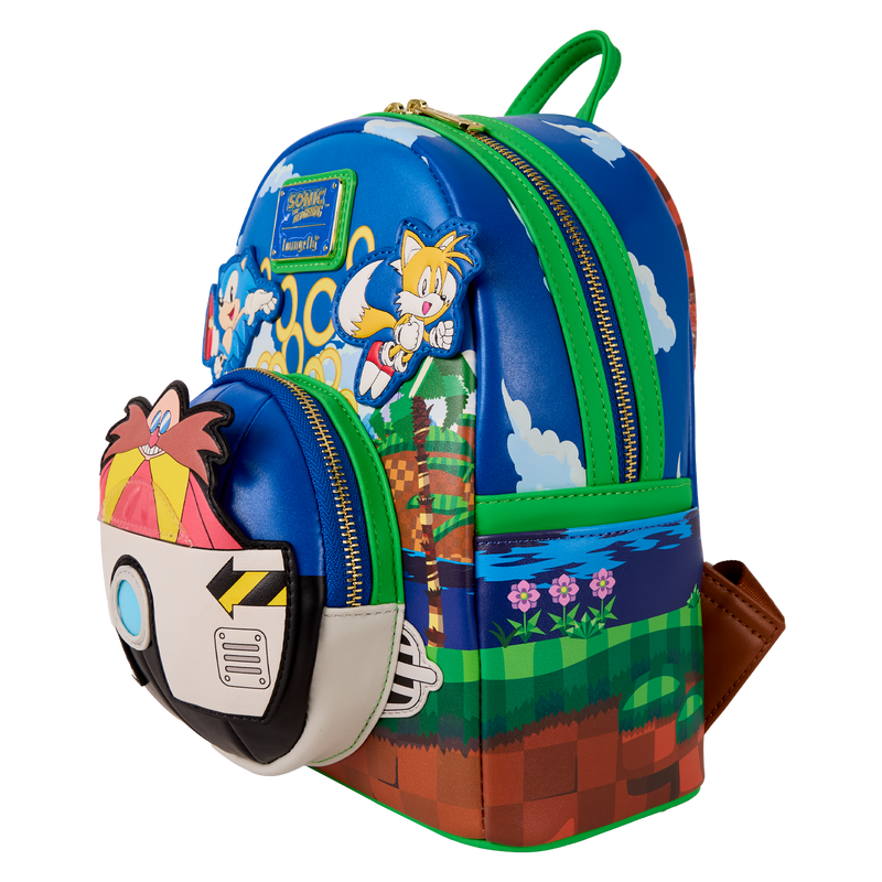 Sonic The Hedgehog Light Up Mini Backpack
