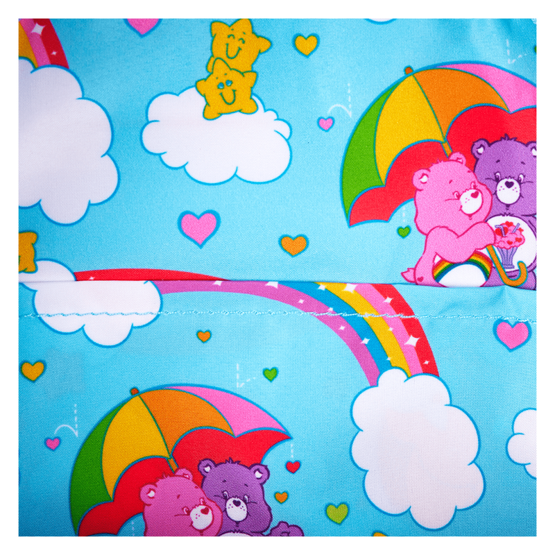 Loungefly Care Bears Cheer Bear & Share Bear Rainbow Umbrella Mini Backpack
