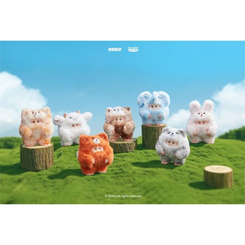 Giggle Monster Furry Forest Series Blind-Box Random Vinyl Plush