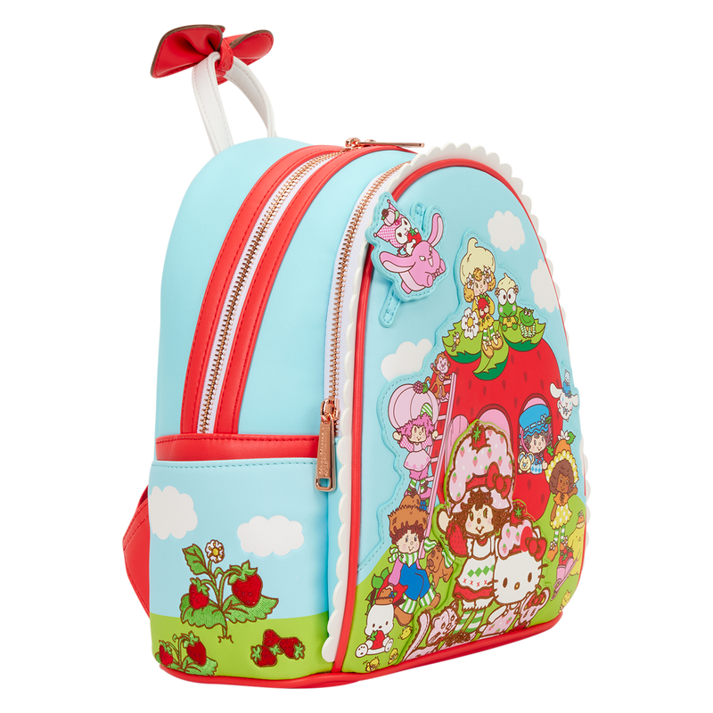 Loungefly Sanrio Hello Kitty & Friends x Strawberry Shortcake Scented Mini Backpack