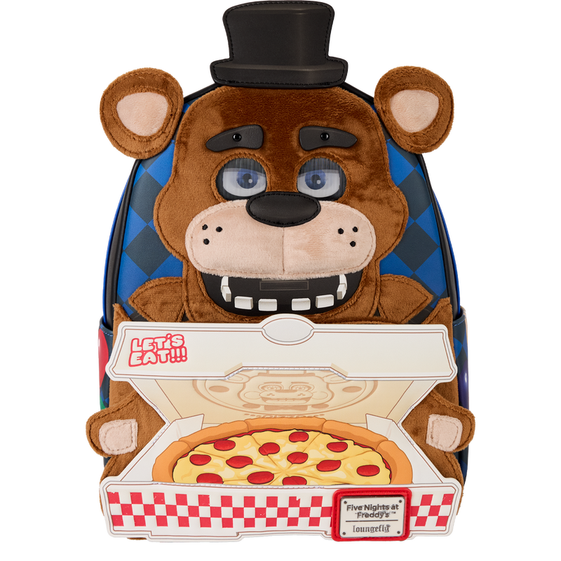 Five Nights at Freddy's Freddy Fazbear Plush Cosplay Lenticular Mini Backpack