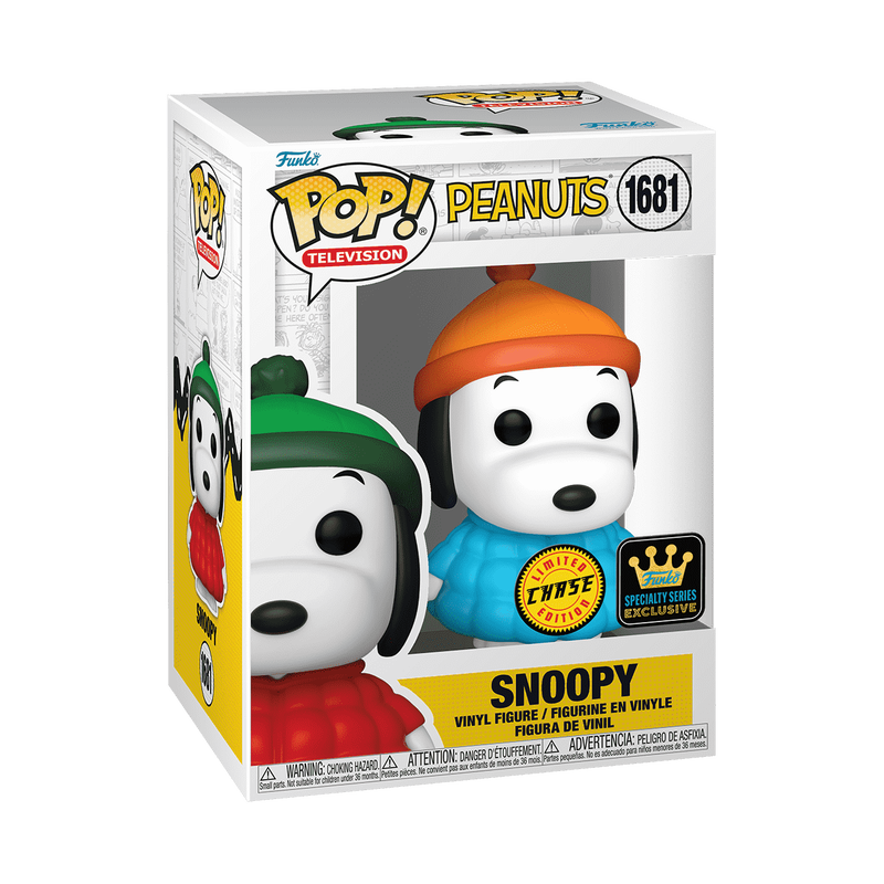 FunkoPop! Snoopy in Puffer Jacket # 1681 - CHASE