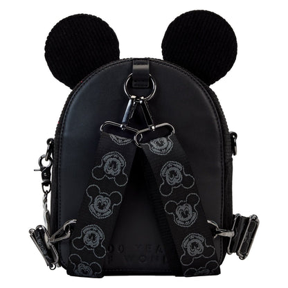 Mickey Mouse Classic Corduroy Convertible Mini Backpack & Crossbody Bag