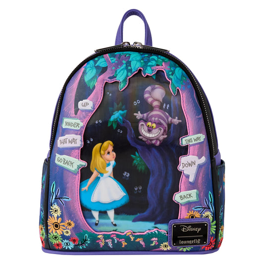 Loungefly Disney Alice in Wonderland Lenticular Mini Backpack