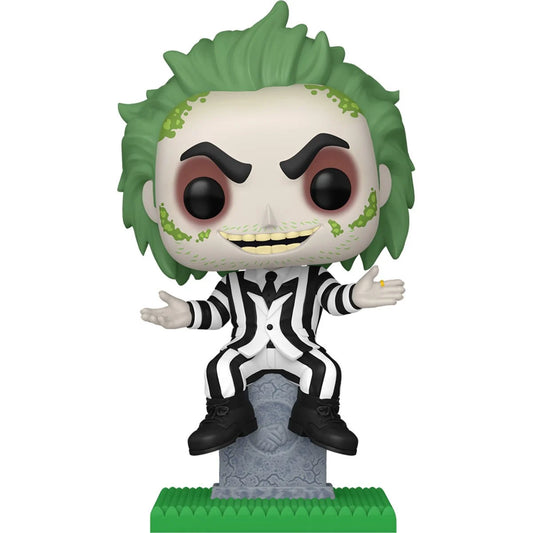 Beetlejuice on Tombstone Funko Pop! Plus Vinyl Figure #1757 W/ Protector