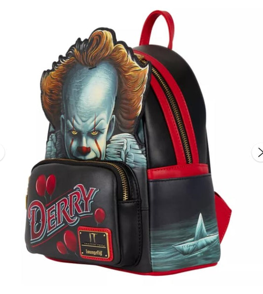 Loungefly Pennywise Derry Balloon Light-Up Mini Backpack - It
