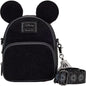 Mickey Mouse Classic Corduroy Convertible Mini Backpack & Crossbody Bag