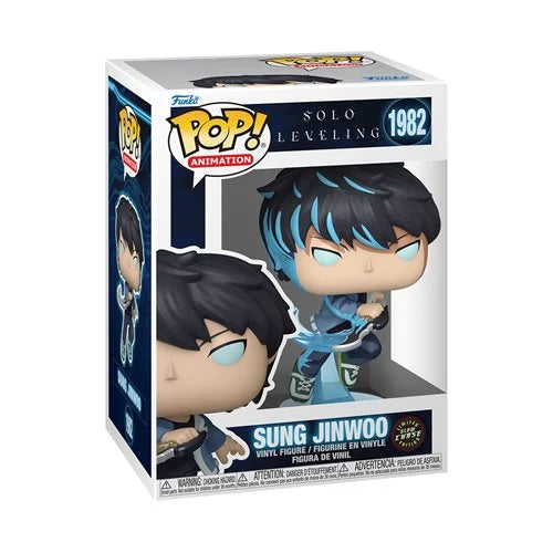 Funko Pop! Chase of Solo Leveling Sung Jinwoo  Vinyl Figure #1982
