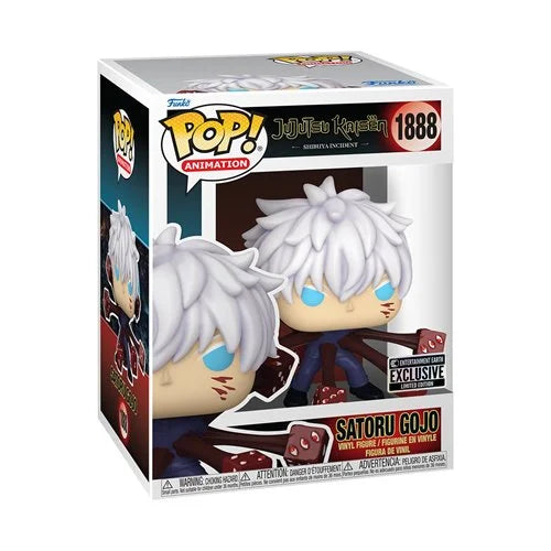 Funko Pop! Jujutsu Kaisen Satoru Gojo Trapped Premium Figure #1888 - Entertainment Earth Exclusive