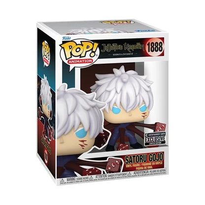 Funko Pop! Jujutsu Kaisen Satoru Gojo Trapped Premium Figure #1888 - Entertainment Earth Exclusive