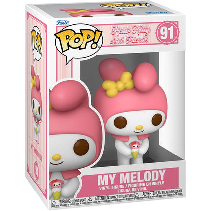 Hello Kitty and Friends My Melody with Dessert Funko Pop! Vinyl Figure #91 W/Protector