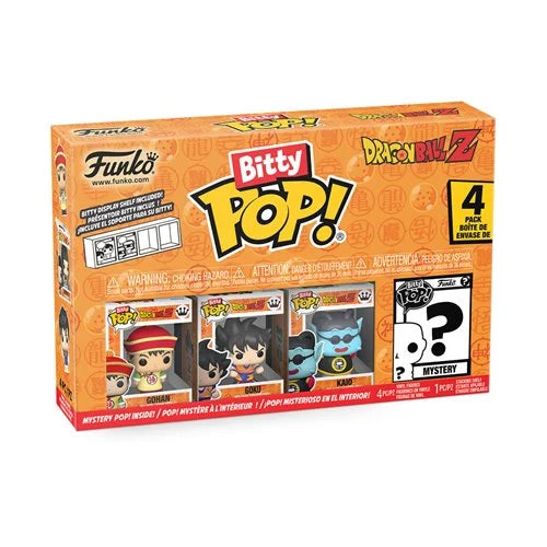 Funko Pop! Dragon Ball Z Bitty Pop! Mini-Figure 4-Pack Case of 12 - Specialty