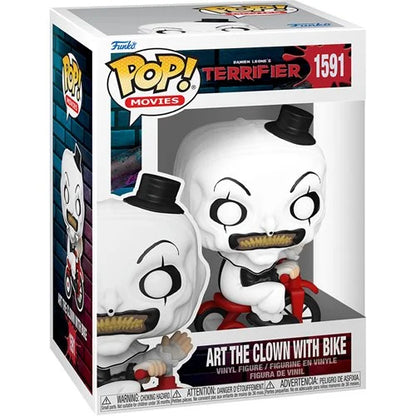 Funko Pop! Terrifier Art the Clown with Bike # 1591