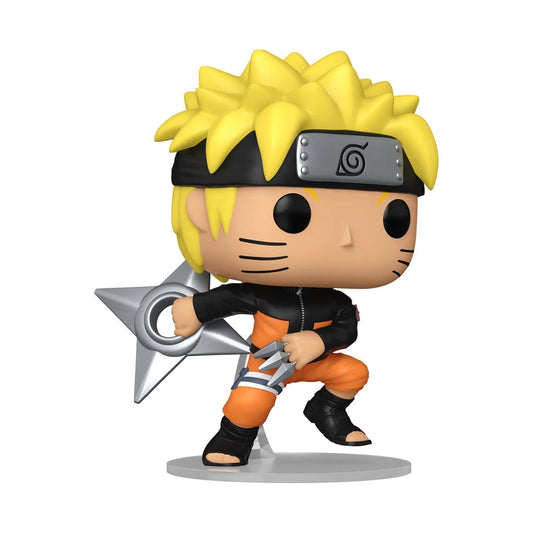 Naruto: Shippuden Naruto Uzumaki with Shuriken Funko Pop! Vinyl Figure #1843 W/Protector