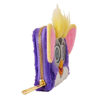 Furby Plush Fur Zip-Around Wallet