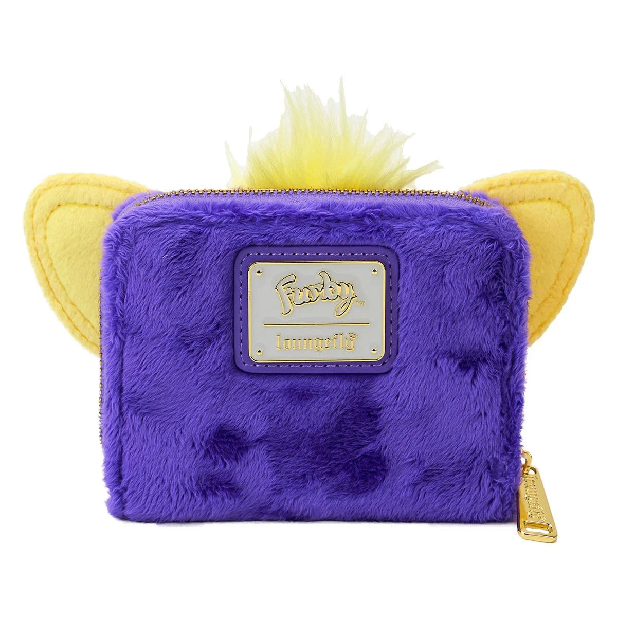 Furby Plush Fur Zip-Around Wallet