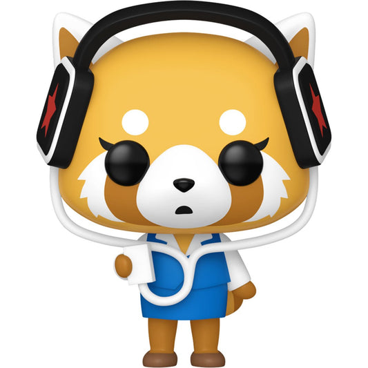 Sanrio Aggretsuko with Headphones Funko Pop! Vinyl Figure #97 W/Protector