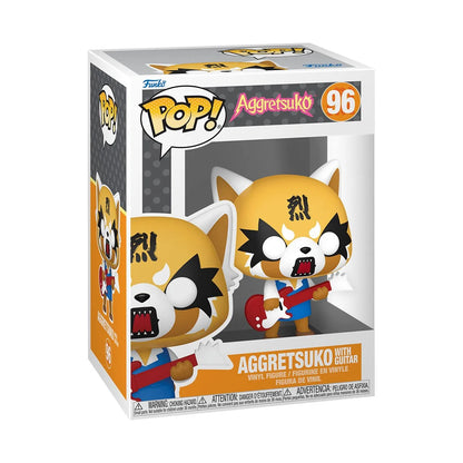 Sanrio Aggretsuko with Guitar Funko Pop! Vinyl Figure #96 W/Protector