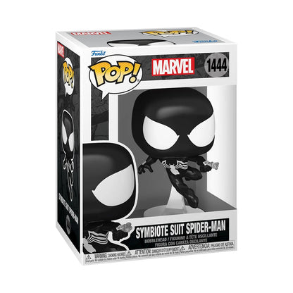 Spider-Man Comics Symbiote Suit Spider-Man Funko Pop! Vinyl Figure #1444 W/Protector