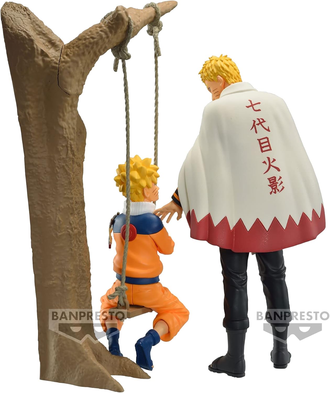 Banpresto - Naruto 20th Anniversary - Uzumaki Naruto Hokage Statue - LeCharms & Co.