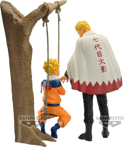 Banpresto - Naruto 20th Anniversary - Uzumaki Naruto Hokage Statue - LeCharms & Co.