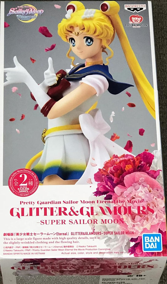 Banpresto 16720 Pretty Guardian Eternal The Movie - Glitter & Glamours - Super Sailor Moon ver.A Figure - LeCharms & Co.