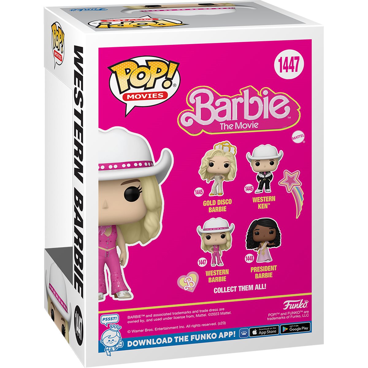 Barbie Movie Western Barbie Funko Pop! Vinyl Figure #1447 - LeCharms & Co.