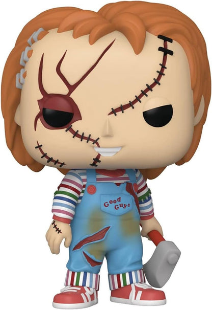 Bride of Chucky Chucky Funko Pop! Vinyl Figure #1249 W/Protector Bundle - LeCharms & Co.
