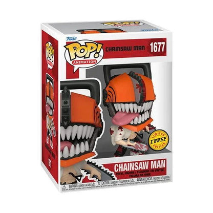 Chase Chainsaw Man Funko Pop! Vinyl Figure #1677 W/Protecter - LeCharms & Co.