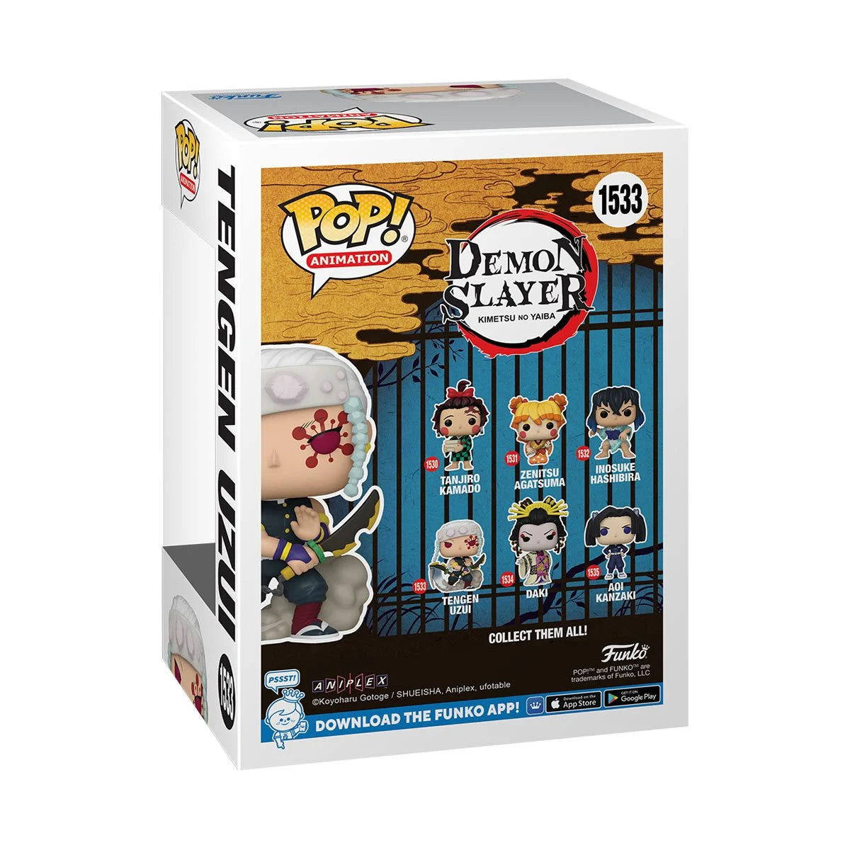 Demon Slayer Tengen Uzui Funko Pop! Vinyl Figure #1533 - LeCharms & Co.