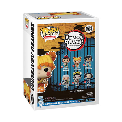 Demon Slayer Zenitsu Agatsuma (Kimono) Funko Pop! Vinyl Figure #1531 - LeCharms & Co.