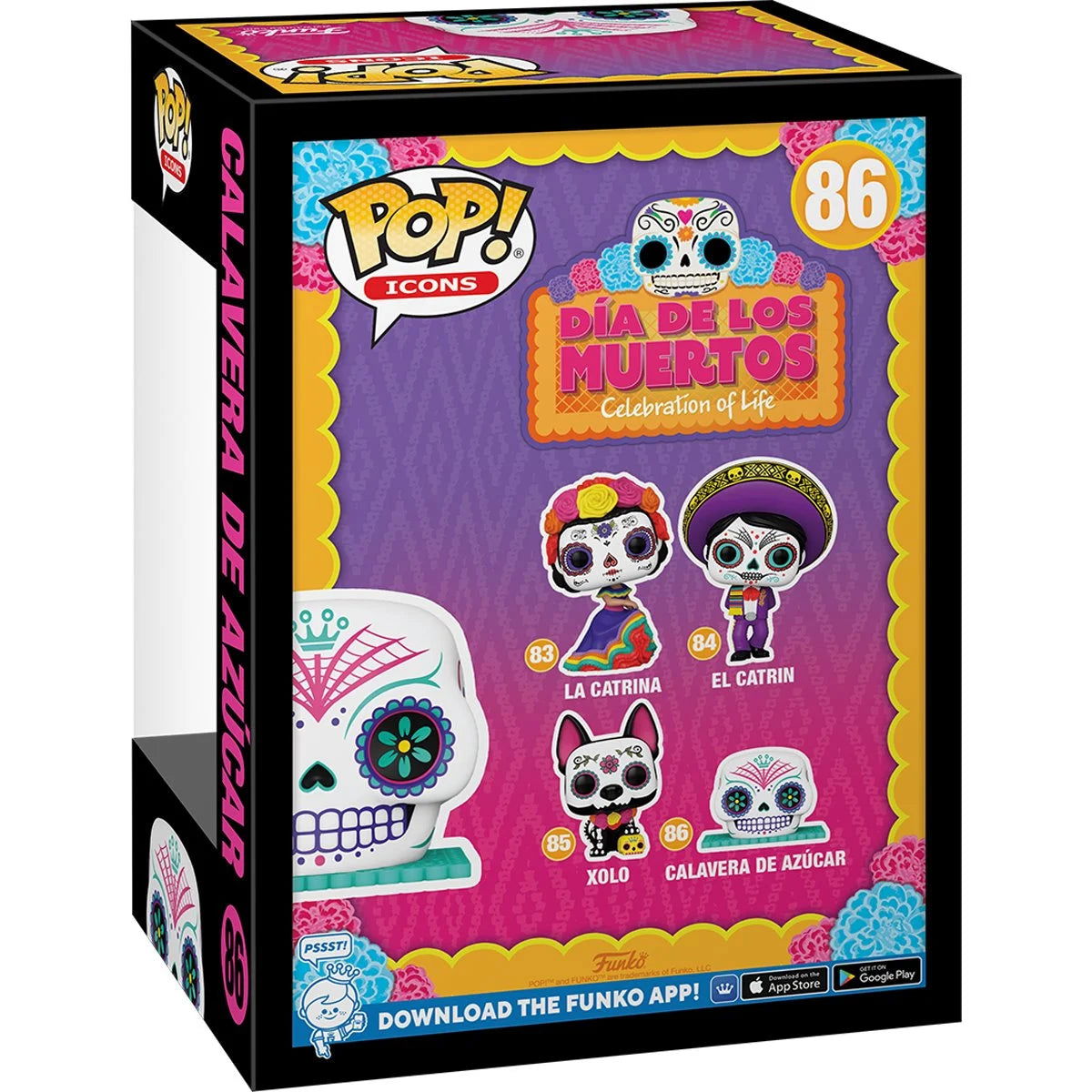 Dia de los Muertos Calavera de Azucar Funko Pop! Vinyl Figure #86 - LeCharms & Co.