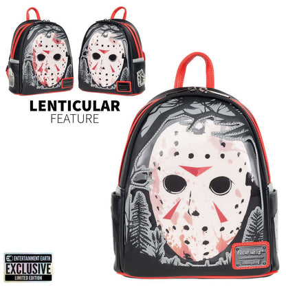 Friday the 13th Jason Lenticular Mini-Backpack - Entertainment Earth Exclusive - LeCharms & Co.
