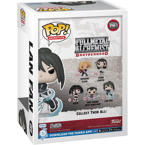 Fullmetal Alchemist: Brotherhood Lan Fan (Ninja) Funko Pop! Vinyl Figure #1581 W/Protector Bundle - LeCharms & Co.