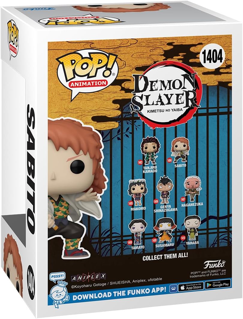 Funko Pop! Animation: Demon Slayer - Sabito - LeCharms & Co.