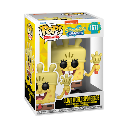 Funko Pop! Animation: SpongeBob SquarePants 25th Anniversary - Glove World SpongeBob - LeCharms & Co.